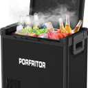 12 Volt Refrigerator, 48QT(45L) Electric Cooler, 12V Car Fridge LCD touch Control, 12V Cooler -4~68, Portable Freezer 12/24V DC 110-240V AC for Camping, Travel, Truck, Home