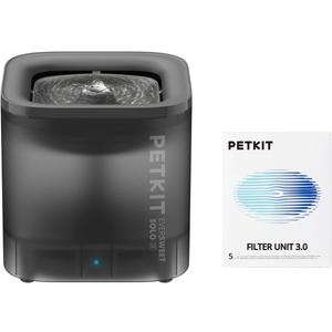 PETKIT New Wireless Pump Dog Cat Water Fountain with 5 pcs Filter, Quiet and Anti-Dry Pet Water Fountain with Wireless Pump for Indoor Cats/Dogs