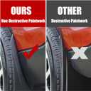 Mabett Mud Flaps for Ford Maverick 2026 2025 2024 2023 2022 Accessories, Flexible Material, All-Weather Fender Front & Rear Mud Guards Splash 4PCSNot Fit Lobo Model