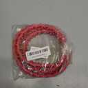 5FT Power Twist V Belt 1/2-Inch x 5 Feet A Type, Adjustable Link Drive V-Belt Perfect for Wood Lathes, Table Saws, Bandsaws, Benchtop Drill Press and Agricultural Machinery Repairs (Red)