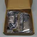 Automatic Soap Dispenser, Touchless Dish Soap Dispenser 17oz/500ml with Upgraded Infrared Sensor, 5 Adjustable Soap Dispensing Levels, Liquid Hand Dispenser for Bathroom (Silver Set)