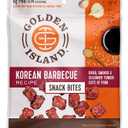 Golden Island Korean BBQ Pork Snack Bites, Specialty Meat Snack, Gluten Free with Korean Barbecue Seasoning, Good Source of Protein, Made with 6g of Protein Per Serving  2.85 oz