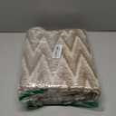 Indoor Door Mat 35x24, Dirt Resistant & Absorbent Doormat for Entryway Inside, Non-Slip Rubber Backing Front Door Mat Indoor Entrance, Low-Profile, Washable, Brown