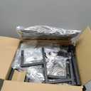 Dog Window Perch Dog Steps for High Beds and Couch, 22''H Non-Slip Stairs for Small Medium Cats, 4 Steps Pet Bunk Bed with Stair, Sturdy Frame