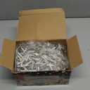 Heceltt White Christmas Lights Outdoor, 49FT 480 LED Ice Lights for Outside with 90 Drops Clear Wire 8 Modes Timer, Plug in Waterproof for Holiday Eaves Yard Roof Party Christmas Decoration