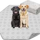 FXW Washable Pee Pads for Dogs, Puppy Pads with Super Absorbent, Specifically Designed for FXW Rollick/Homeplus 32/40/45inch 6 Panels Dog Playpen, 35" Hexagon, Khaki, 1 Pack