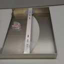 Toilet Seat Cover Dispenser Wall Mounted SUS 304 Stainless Steel Brushed (Silver)