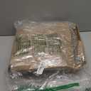 16 Inch Pre-Lit Christmas Door Wreath with Timer & Hanger & 50LED Warm Lights, Decor with Bow & Golden Ball & Star ect., Artificial Christmas Wreath for Door & Window & Fireplace