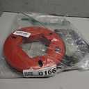 Gardner Bender FTS-125R Fish Tape, Plated Carbon Steel, UpperHand with Rubber Grip, 125 ft. , Red