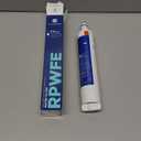GE RPWFE Refrigerator Water Filter, Genuine Replacement Filter, Certified to Reduce Lead, Sulfur, and 50+ Other Impurities, Replace Every 6 Months for Best Results, Pack of 1