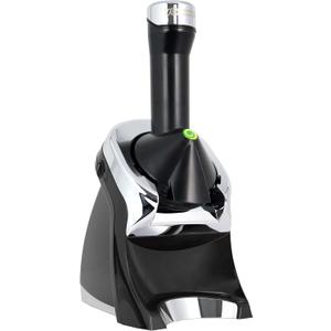 Yonanas 988BK Deluxe Vegan, Dairy-Free Frozen Fruit Soft Serve Maker, Includes 75 Recipes, 200 W, Black