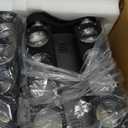 8x15W Spider Moving Head Light LED RGBW 4in1 Portable Stage Light, Strobe Party Beam DJ Lighting DMX 512 & Sound Activated for KTV Disco Party Event 2 Pack