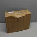 YoleShy 26'' Christmas Tree Collar Hand-Woven Natural Water Hyacinth Base Cover Beautiful Basket Xmas Tree Decor (Brown)