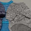 3 Pack Dog Sweaters for Small Dogs Girl Boy Winter Fleece Clothes Warm Soft Dog Sweatshirt Outfit for Dogs Cats Pet Apparel, Small