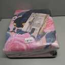 Living Room Rug 5x7 Rug Machine Washable Retro Lavish Leopard Area Rug Non Slip Floral Animal Vintage Low Pile Large Rugs for Living Room, Bedroom, Farmhouse, Dining Room, Kids Playroom (Black Pink)