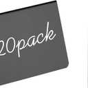 20 Pack 4"x3"Mini Chalkboard Signs for Chalk Sign for Food - Party - Buffet - Table Sign Chalkboard - Wedding - Bakery - Small Chalkboard Sign - Mini Chalkboard Signs for Food