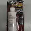 Aleene's Fabric Fusion Insta-Fuse Permanent Fabric Glue Thermo-Activated Instant Dry Time, Ideal for Quick Fashion Fixes, 4 oz