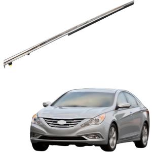 labwork Front Chrome Molding Trim Left Driver Side Replacement for Sonata 2011-2014