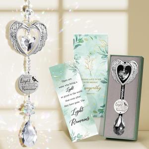 Sympathy Gifts for Loss of Loved One Mom Dad Daughter Son, Unique Memorial Gifts Crystal Suncatcher Bereavement Gift Idea - Grief Condolence Sorry for Your Loss Funeral, Miscarriage Gift for Mothers