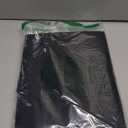 RYB HOME Kitchen Curtains 36 Inch Length 2 Panels Set - Blackout Cafe Curtains for Kitchen Window Over Sink, Thermal Insulated Small Window Privacy Drapes for RV Basement, W42xL36, Black