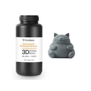 Heat Resistant 3D Printer Resin, Up to 280°C, Engineering, High Precision 3D Printing Resin for Industrial Components, 405nm Photo Polymer Resin for DLP / LCD (Black)