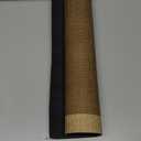 Ultra Thin Door Mat Indoor Entrance, 1/10 in Thin Door Mats for Inside Entry, Non-Slip Rubber Backing Washable Doormat, Fade Resistant, Absorbent, Low Profile Dirt Trapper, 30"X17",Brown (1'5" x 2'6" (Rectangular), Twilight Citrus)