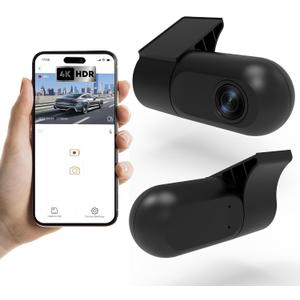 1080p Dash Cam Front and Rear, Night Vision, Loop Recording, WDR, Dash Camera for Cars
