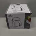 All-Clad Specialty Stainless Steel Tea Kettle 2 Quart Induction Pots and Pans, Cookware Silver