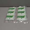 2 x LAC Toilet Seat Covers Disposable Flushable (60 Pack), Portable Paper Toilet Seat Cover for Adult and Kids Potty Training, Travel Accessories for Public Restrooms Airplane Camping