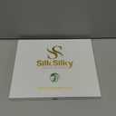 SilkSilky 100% Mulberry Silk Pillowcase - Pure 22 Momme High-Grade 6A Fibers for Hair & Skin, Envelope Closure, Natural, Organic, Breathable & Cooling Pillow Case (Queen, Dark Gray)