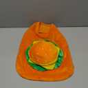 Halloween Dog Costume for Medium-Large Dog Funny Hamburger Costume Clothes Pet Fast Food Outfit for Cosplay Dress up Party Supplies