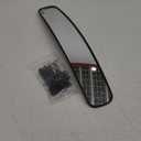 10L0L Universal Adjustable Golf Cart Panoramic Rear View Mirror, Rotatable 270 Rotation 16.5"Wide Angle Full Rearview Golf Cart Mirror for EZ Go, Club Car, Yamaha