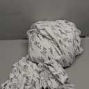 Ambesonne Classical Duvet Cover Set, Monotone Pattern of Repetitive Performing Ballet Dancers Motif, Decorative 3 Piece Bedding Set with 2 Pillow Shams, Queen Size, Pale Grey