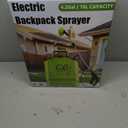 Battery Powered Backpack Sprayer 4 Gallon, Electric Garden Sprayer in Lawn