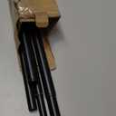 Double Curtain Rod 72 to 144 Inch, HOTOZON 1 Inch Heavy Duty Double Curtain Rods for Windows 60 to 140 Inches(5-11.6 ft), Telescoping Drapery Rod with Simple End Finials, Black