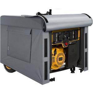 Generator Covers, Portable Generator Cover 32Lx24Wx24H, Sturdy Generator Cover for Outdoor Generators 5000-10000 Watt, Universal fit for Most Generators-Grey (32"Lx24"Wx24"H)