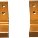 Coat Hook Folding Hooks Wall Door Clothes Coat Hat Bags Hangers Aluminum Alloy Kitchen Bathroom Towel Hooks Foldable Hook(2pcs Gold)
