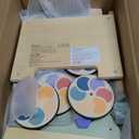 Wooden Baby Walker with Wheels, Push Walker for Baby Boy 12 Months, Baby Activity Center Sit to Stand Walker Small Size