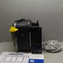 Giraffe Tools Grandfalls Retractable Pressure Washer G20B, 2500 PSI 2.2 GPM, Wall Mounted Power Washer with 65FT Hose Reel, Black Pressure Hoses, 4 Nozzles for Floor/Cars/Fences/Patios, Dark Silver