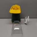 Presto 04870 Poplite Hot Air Popcorn Popper - Built-In Measuring Cup + Melts Butter, Easy to Clean, Built-In Cord Wrap, 18 Cups, Green/Gold