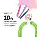CELLCandy® Apple Lightning Charge and Sync Cable - Green