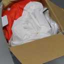 GUDELAK 6FT Christmas Inflatable Outdoor Decoration, Funny Christmas Inflatables Santa Hat Car Decor, Christmas Blow Ups Outdoor with LED Lights, Inflatable Christmas Decorations Outdoor for Car Roof