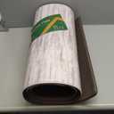 KIMODE Anti Fatigue Kitchen Mats 24"x71", Boho Abstract Kitchen Runner Rugs, Cushioned Non Skid Kitchen Mats for Floor, Comfort Kitchen Floor Mats for Sink Laundry Desk Light Brown