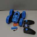 Remote Control Car, RC Cars Toys for Kids Ages 6-12, 2.4GHz RC Stunt Truck with 360 Double-Sided Flips, 4WD Off-Road Racing, Christmas Birthday Gifts for 3 4 5 6 7 5-7 6-8 8-10 Year Old Boys Girls (Blue)