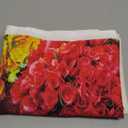 10x8ft India Pooja Photography Backdrop, Puja Ganpati Pooja Traditional Mehndi Festival Yellow Curtain Background for Diwali Decorations, Wedding Party Marigold Garlands Photo Props (Orange)