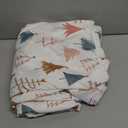 Christmas Duvet Cover Queen Size Set - Extra Soft Queen Duvet Cover with 2 Pillow Shams - Holiday Xmas Bedding with Zipper Closures & Ties - Comfy Breathable Bed Set - 90 x 90, Christmas Tree Pattern