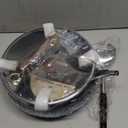 Carbon Steel Wok Pan, 9.5" Woks & Stir-Fry Pans with Glass Lid Cookwares, Nonstick Wok Flat Bottom Small Handmade Chinese Wok For for All Stoves