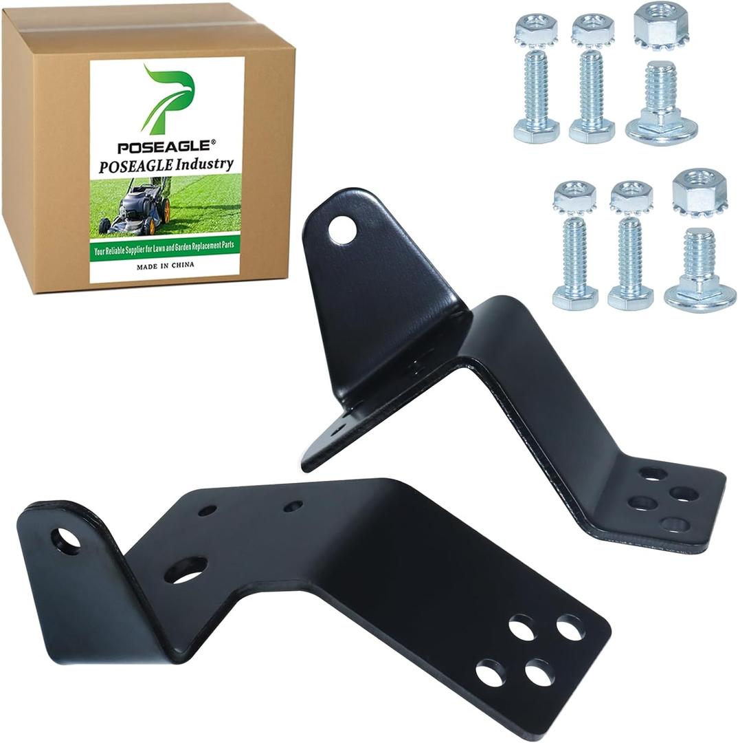 2 Pack 532181040 Wheel Bracket Kit Replaces 132262 140353 155197 155198 179292 179293 181040 532132262 532155197 532155198 532179292 532179293 for Husqvarna YTH150 YTH180 SO17542LT Mowers
