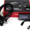 POUND HD Link Cable Compatible with Sega Genesis - HDMI Cable with RGB Picture Quality, 720p Resolution, Plus Micro USB Cable for Boosted Power