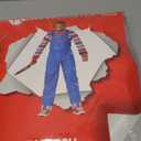 Morph Killer Doll Costume Men, Creepy Doll Costume Mens, Halloween Costumes For Men, Halloween Costumes For Adults (XX-Large)